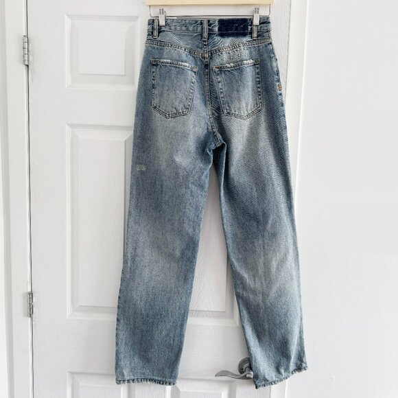KSUBI Playback "Skream Trashed" High Waisted Distressed Jean, size 26 - Picture 9 of 13